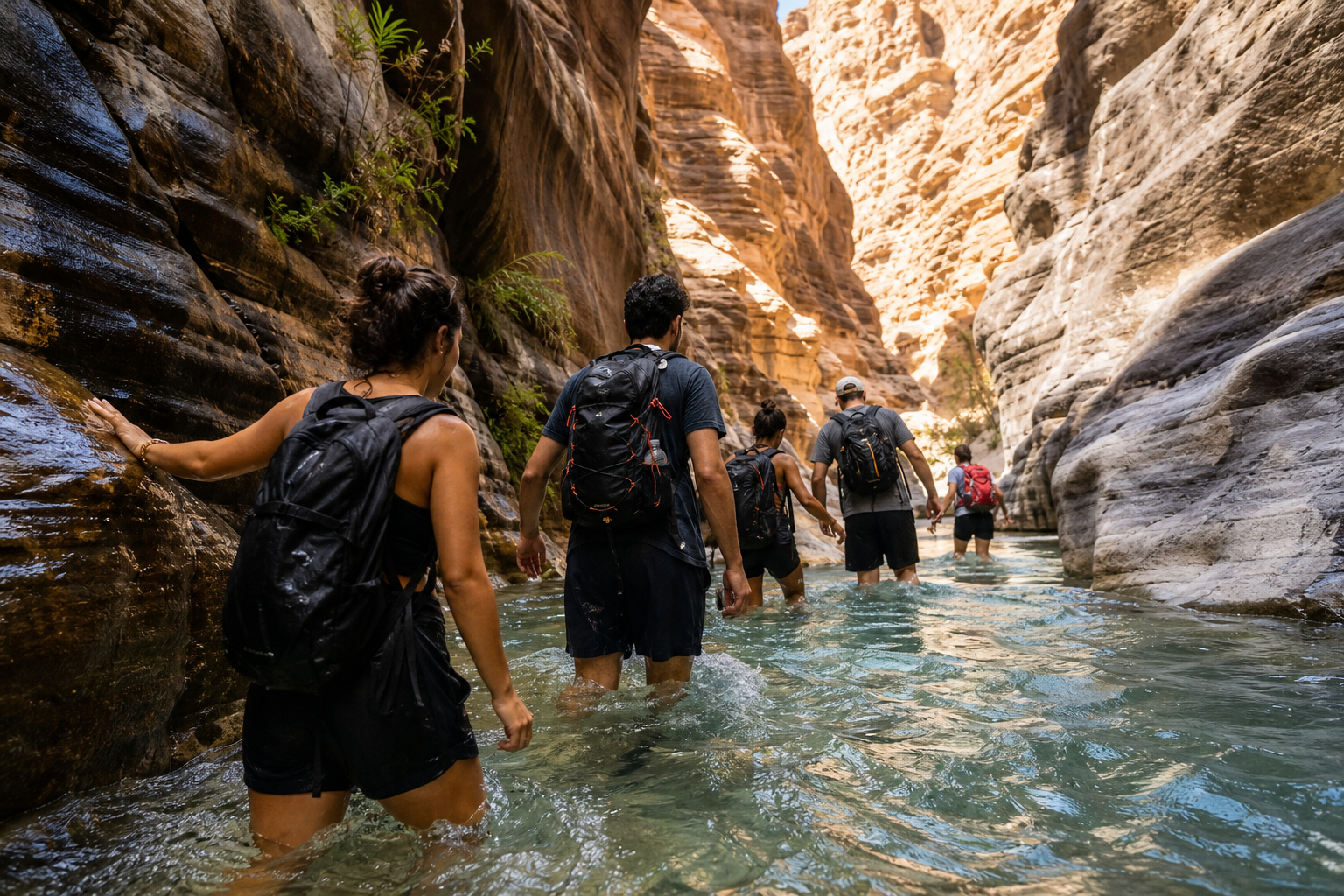 Jordan long weekend: Dead Sea floating, Wadi Mujib Siq Trail water canyon hike, and Amman street-food nights