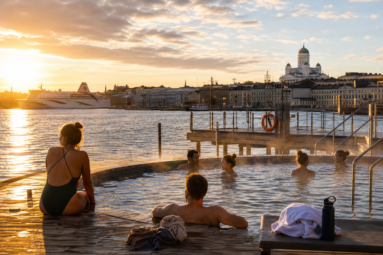 Creative districts and waterfront sauna vibes in Tallinn and Helsinki.