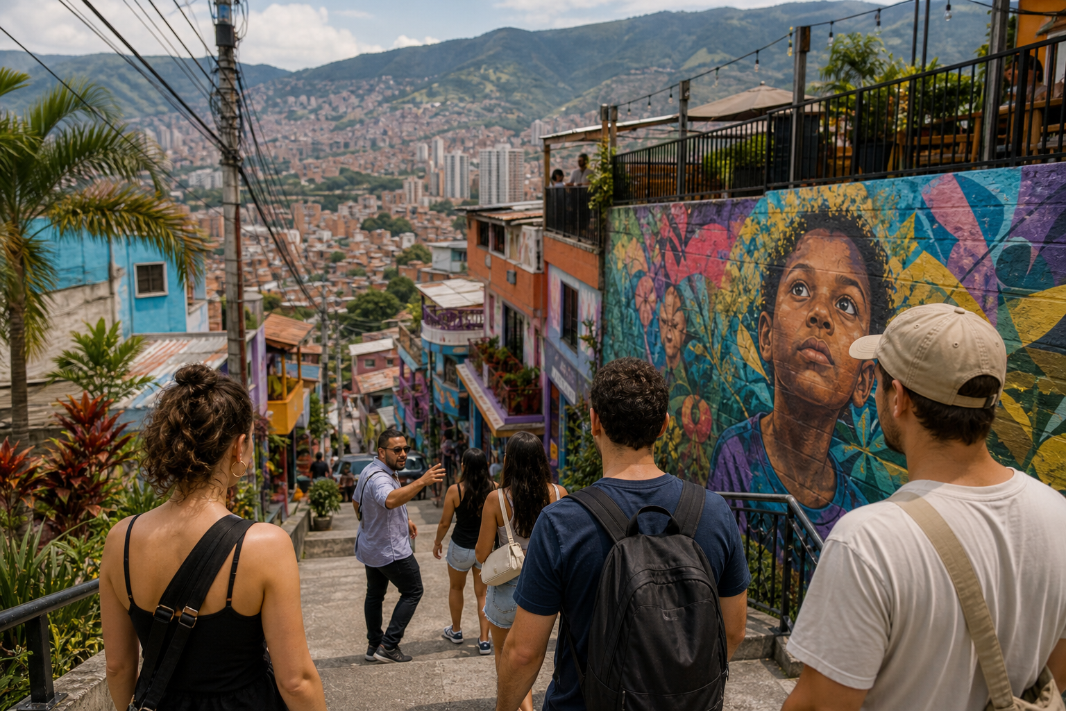 Friends-first Colombia culture experience preview: street art, food neighborhoods, and city energy