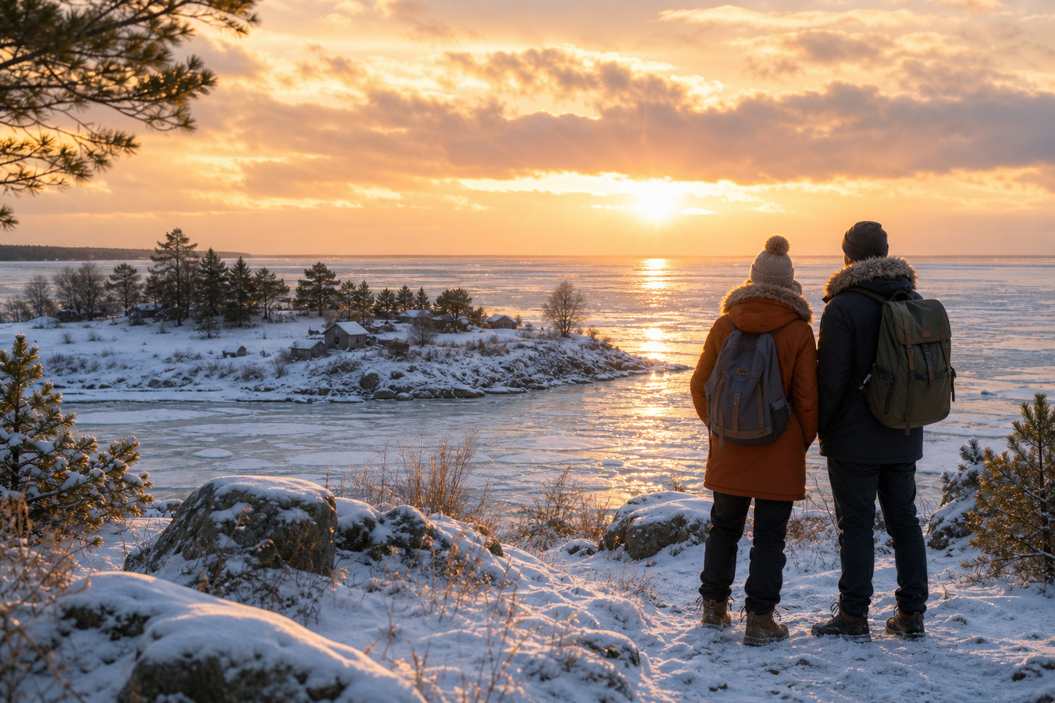 Preview image showing Estonia winter nature experience: a seasonal landscape hinting at a guided day tour.