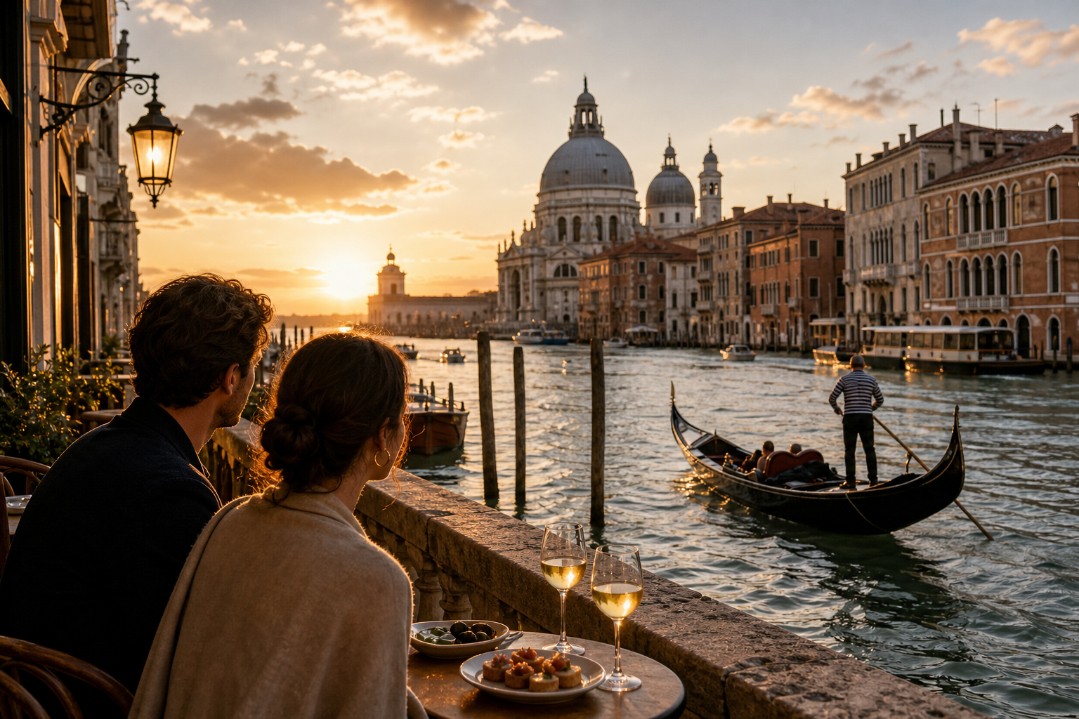 Couples-paced Italy art cities rail loop: Venice Biennale, Florence, and Rome with romantic breathing room