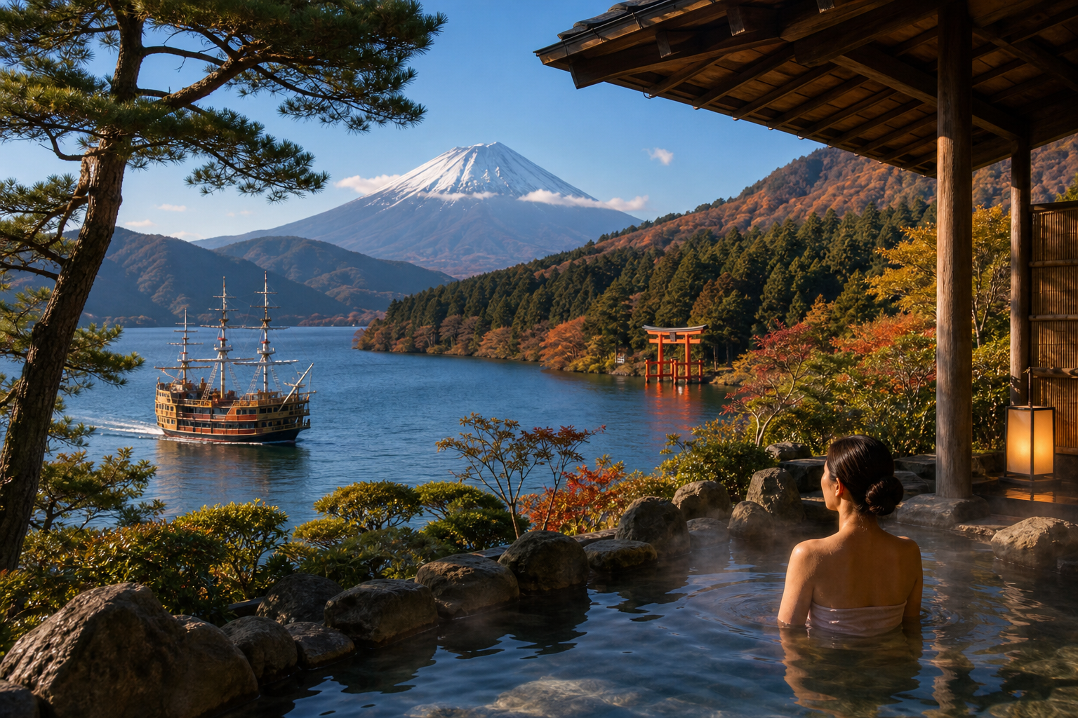 A calm, first-timer-friendly luxury week in Japan: Tokyo icons, one Hakone ryokan/onsen night, and crowd-smart Kyoto—designed for high confidence and minimal hotel changes