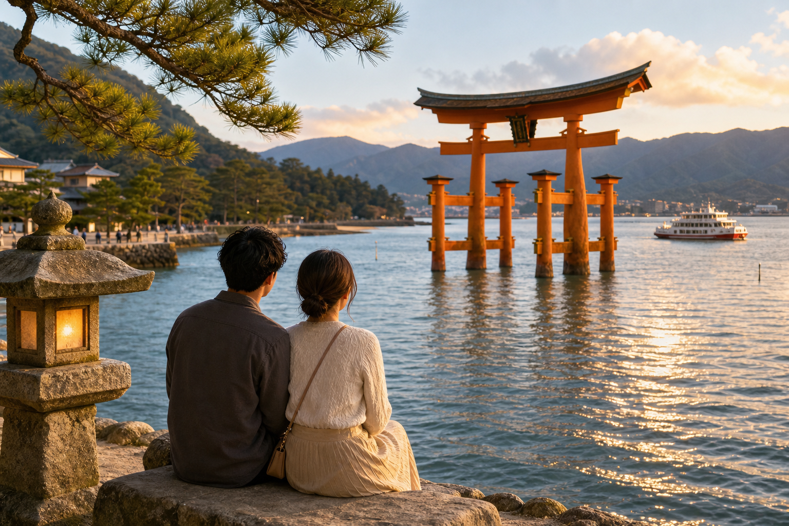 Japan couple experience: traditional streets, gardens, and mountain-town atmosphere