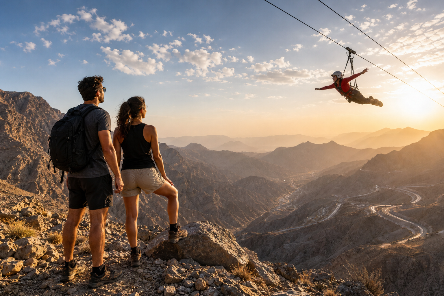 48–72 Hour Jebel Jais Adventure Date (RAK, UAE) — 3-Day Couples Plan travel experience