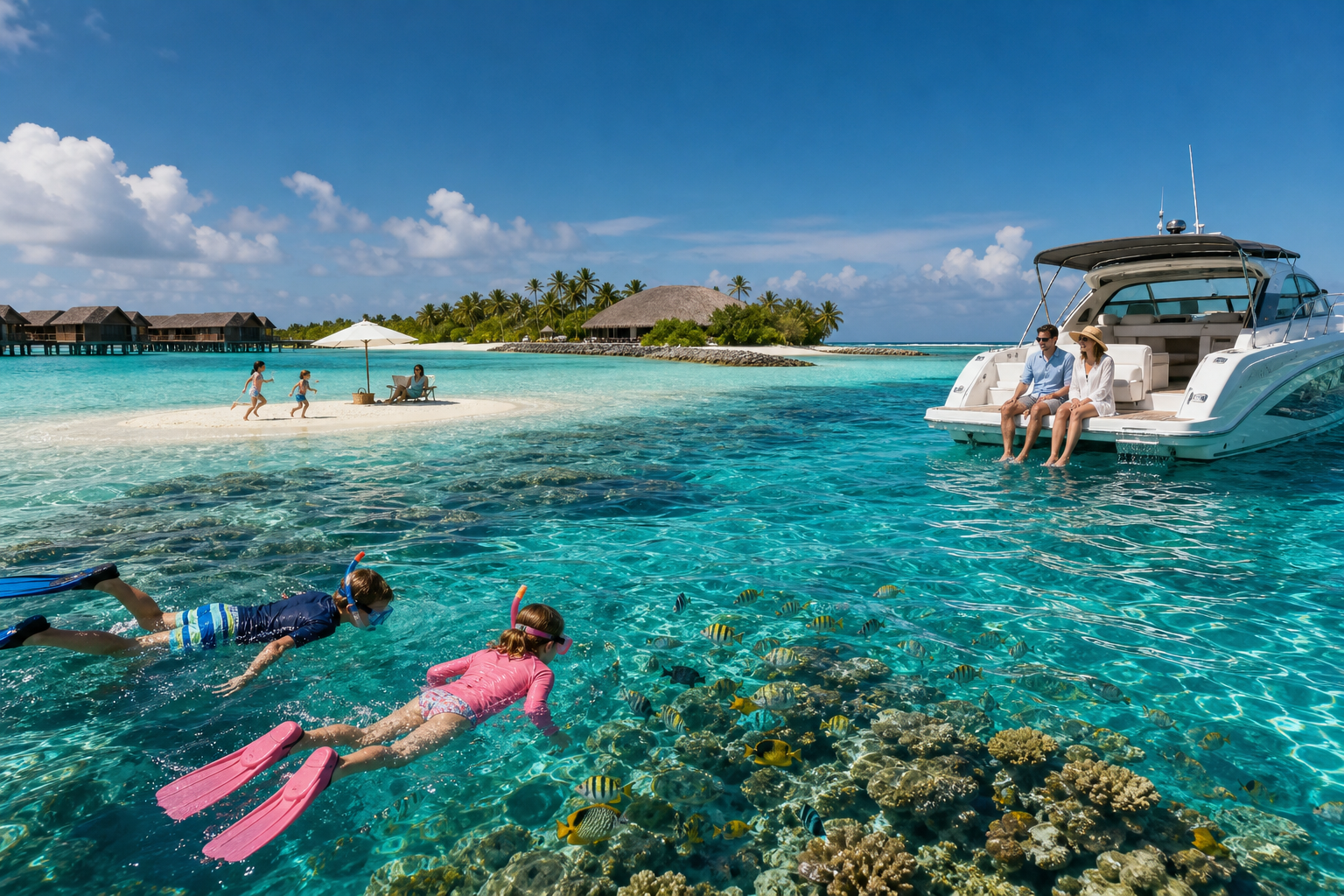 7-Day Ultra-Lux Maldives Family Island Week (with 1-Night Malé Buffer) travel experience