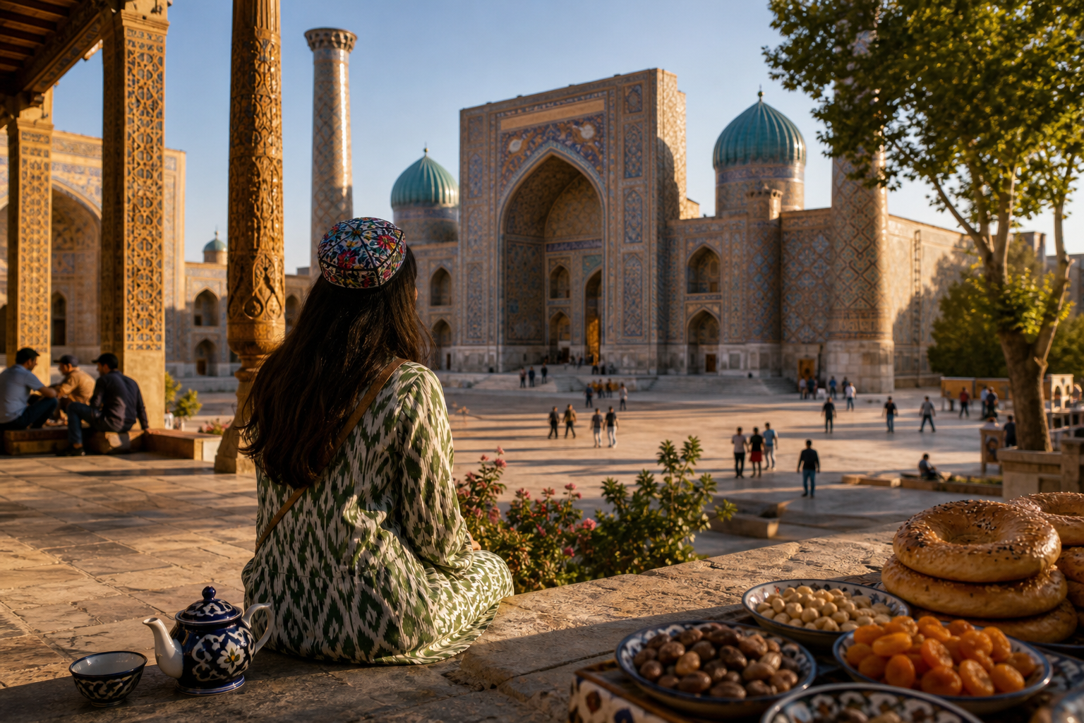 Uzbekistan in 18 Days (Solo Silk Road Food + Culture) — Fergana Crafts, Desert Yurt & Nukus travel experience